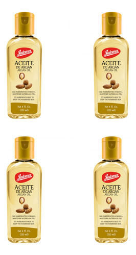 Aceite De Argán Corporal Jaloma 120 Ml 4piezas