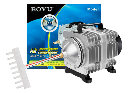 Oxigenador Ar Lago Bomba Compressor Eletromagnético Acq005