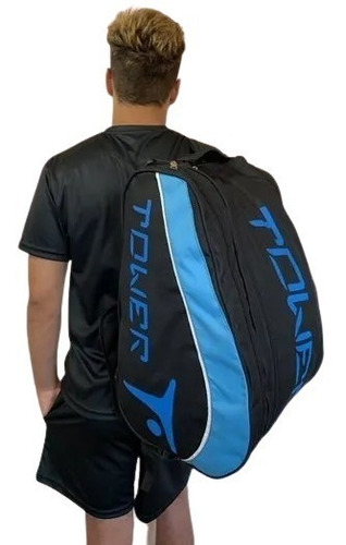 Imagen 2 de 8 de Bolso Mochila De Paddle Padel Tower (gama Super Pro)
