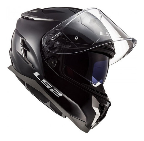 Casco Cerrado Para Moto Ls2 Ff327 Challenger Negro Mate Tamaño del casco M (57-58 cm)