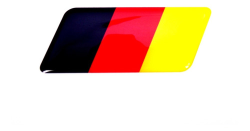 Imagem 1 de 7 de Emblema Adesivo Resinado Volkswagen Bandeira Alemanha Rs01