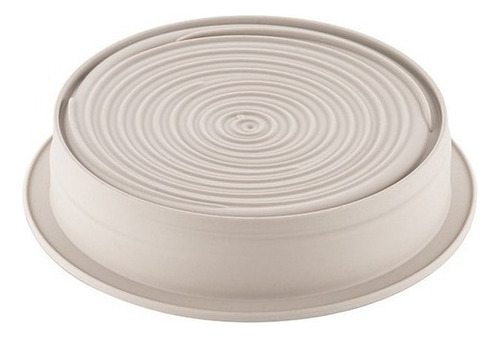Molde Silicona Torta Efecto Vinilo Vinile Silikomart® Color Gris