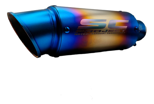 Escape Universal Racing Moto Sc Project Acero Inox Mod 14
