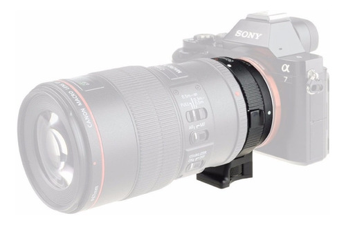 Imagem 2 de 10 de Adaptador Canon P/ Sony Alpha Igual Metabones Full Frame Nex