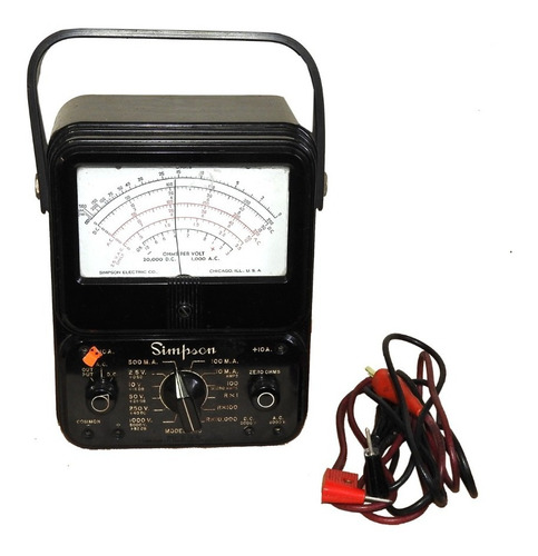 Multímetro Simpson Analógico Coleccionable Mod 260