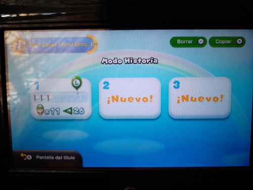 New Super Mario Bros U + New Luigi U Nintendo Wii U Wiiu (Usado)