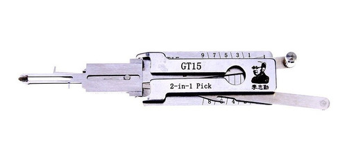 Ganzua Lishi Gt15 P/ Fiat Alfa Romeo Piaggio Vespa