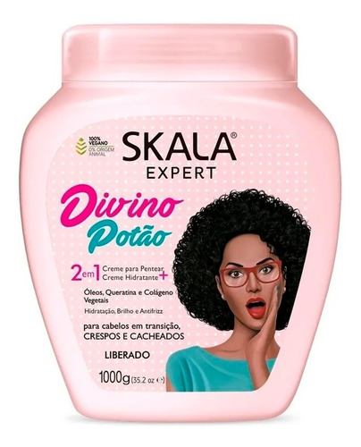 Skala Mascara Baño De Crema Divino Potao Vegano X 1 Kg