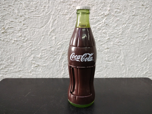 Botella De Cuerda Coca Cola Con Oso Polar Giratorio Año 2000 (Usado)