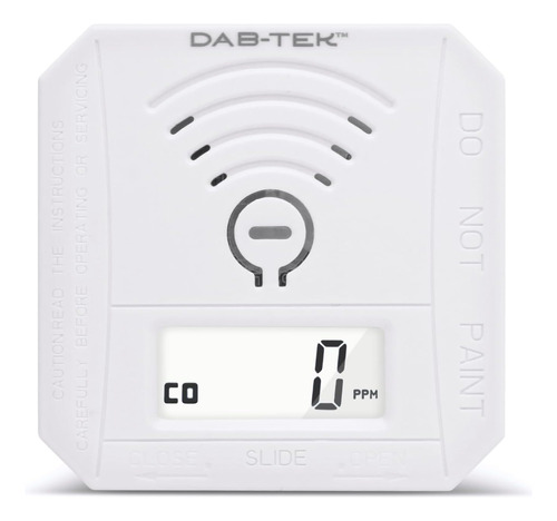 Detector Alarma Sensor Monóxido De Carbono Incluye Baterías