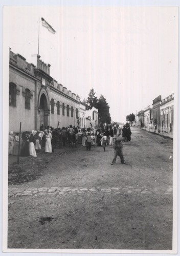 Calle De La Ciudad De Durazno En 1904 - Lámina 45x30 Cm.