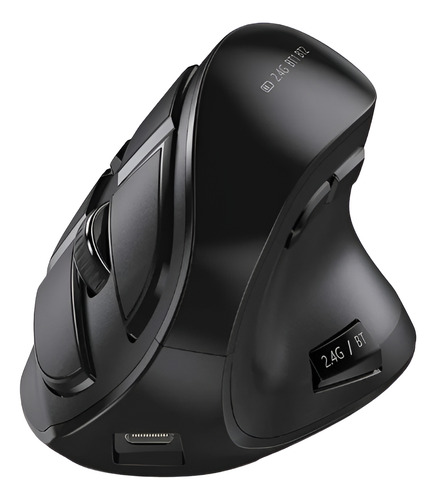 Mouse Jomaa Ergonómico Silencioso Vertical 3 Funciones Color Negro