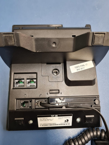 Telefone Ip Voip Tip 125i Poe Intelbras - Usado Com Fonte (Usado)
