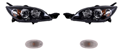 Cuartos + Faros 4 Piezas Depo 3 2006-2009