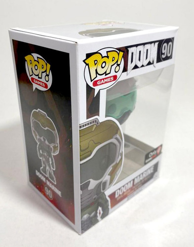 Doom Marine Rojo #90 Gamestop Exclusive Funko