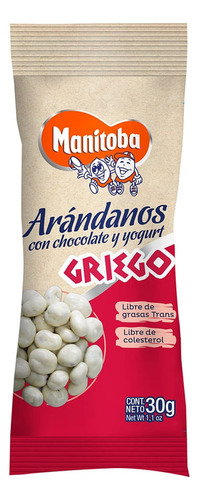 Arandanos Recubierto Yogurt Griego X 30g