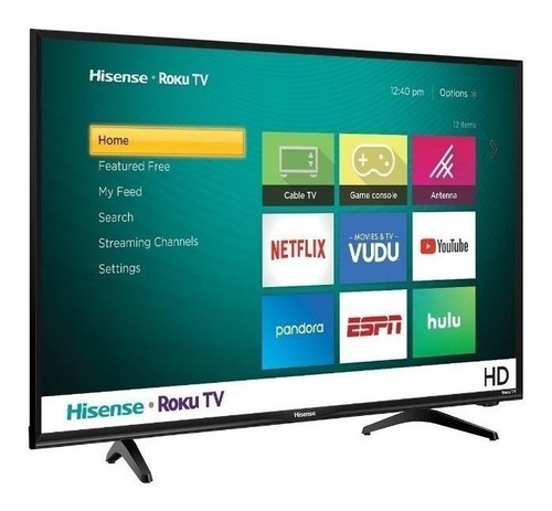 Imagen 2 de 4 de Smart TV Hisense H4F Series 32H4030F LCD Roku OS HD 32" 120V