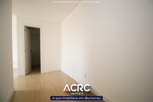 Imagem 11 de 18 de Acrc Imóveis - Apartamento Novo Com Aquecimento A Gás E Piscina Para Venda No Bairro Ponta Aguda - Ap04245 - 69267064