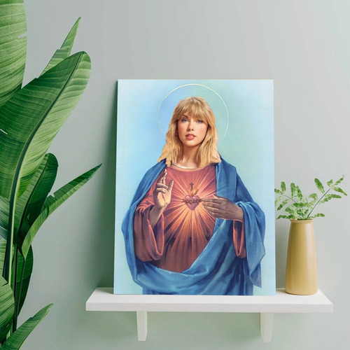 Canvas | Mega Cuadro Decorativo | Taylor Swift Virgen 140x90