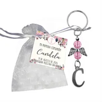 Comprar Souvenirs Llavero Angelito Comunión Bautismo Inicial X10