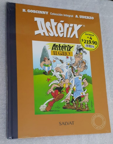 Astérix #4 El Galo Colección Salvat En Español Pasta Dura