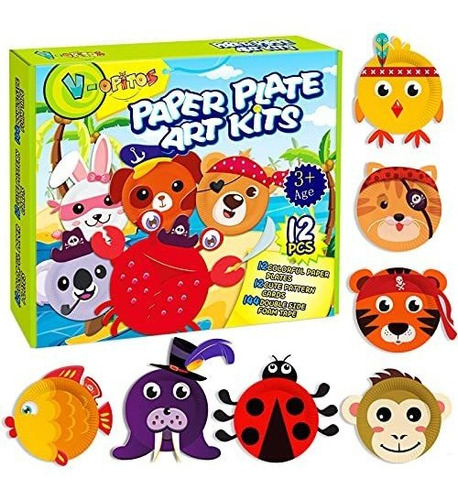 Kits De Artes Y Artesanías Para Niños, 12 Pack De Pbptj