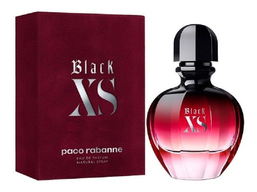 Perfume Black Xs For Her P Rabanne Edp 30ml Original Import.
