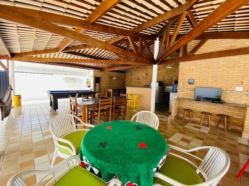 Imagem 10 de 30 de Casa De Praia Aluguel Temporada Por Diária 4 Quartos Sendo 3 Suítes - Ca0008
