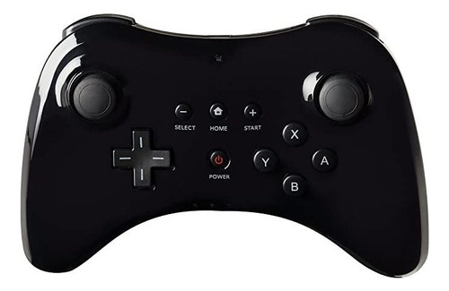 Wii U Pro Gamepad | Negro | Inalámbrica Bluetooth Recargable