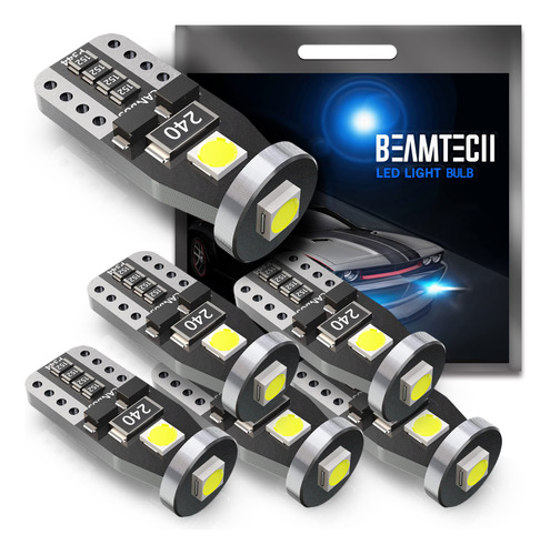 Beamtech Bombilla Led Chips Cuña Canbus Error Polaridad Mapa