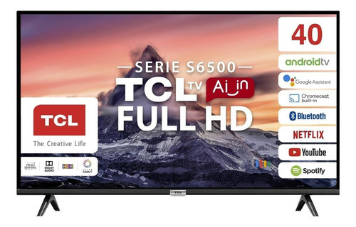Smart Tv Tcl 40s6500 Led Android Tv Full Hd 40  100v/240v