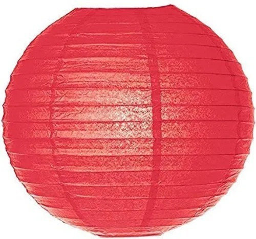 Farol Chinos/lamparas De Papel/globo Chino De 30 Cm /rojos