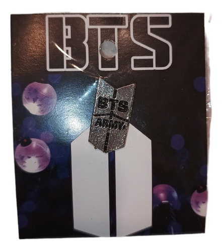 Kpop Bts - Logo Bts Army Pin Metalico (prendedor)