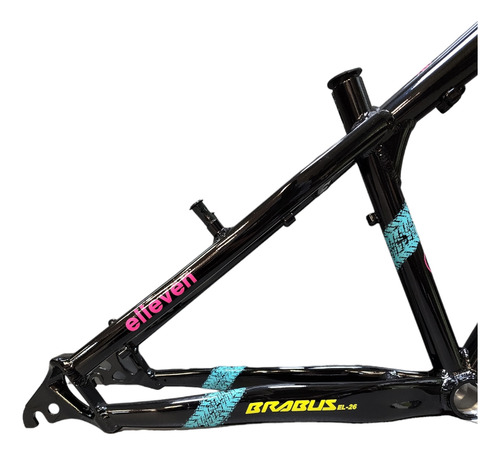 Quadro Freeride 26x13,5 Preto/rosa/azul