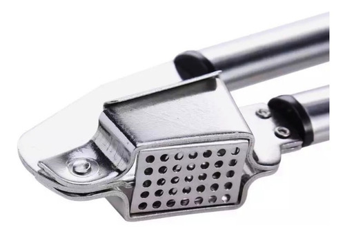 Imagem 5 de 8 de Espremedor Triturador De Alho Inox Com Tambor Removível