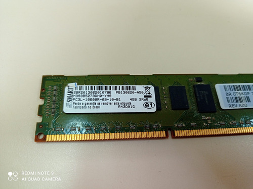 Imagem 3 de 4 de Memória Ram Para Computador Ddr3 De 4 Gigas Smart