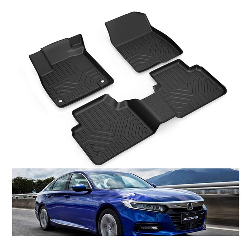 Alfombrillas Compatibles Con Honda Accord 2018-2022, Accesor