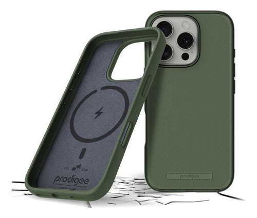 . Funda Prodigee Solid Mag Para iPhone 16 Pro Max - Verde