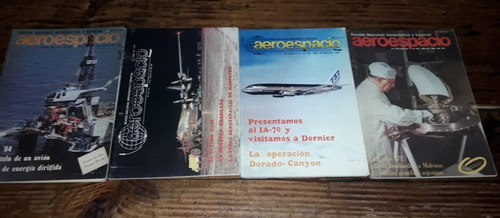 Lote 4 Revistas Aeroespacio Nr 438-445-452-453 (Usado)