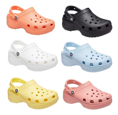 Crocs Originales Classic Platform Clog Varios Colores | Envío gratis