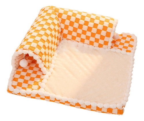 Cama Para Gatos De Interior, Juguete Interactivo Naranja M
