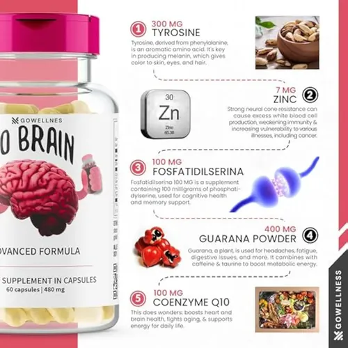 Nootropic Brain Support Supplement - Advanced | MercadoLibre