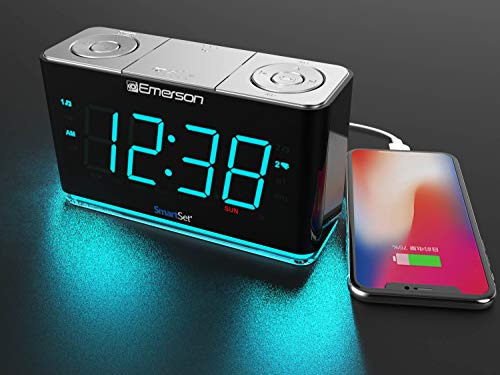 Pack De Reloj Despertador Bluetooth Con Cargador Usb