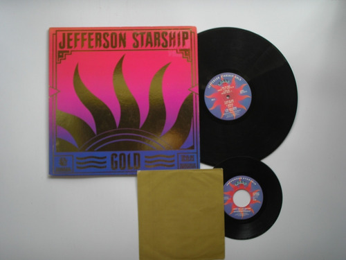 Lp Vinilo Jefferson Starship Gold Printed Canada 1979