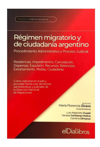 Regimen Migratorio Y De Ciudadanía Argentino. Guasti