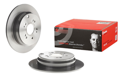 1.disco Solido Izquierdo O Derecho Trasero Cr-v 05/16 Brembo