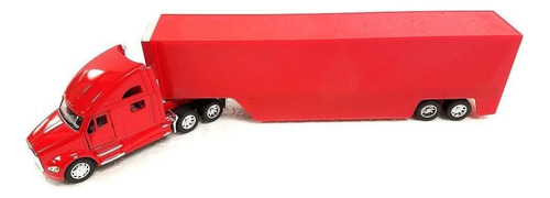 4 X Kenworth T700 Contenedor Trailer Escala 1:68 Multicolor