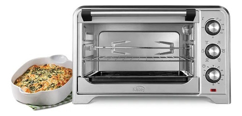 Horno Tostador Kalley K-he30ss 30 Litros Plateado