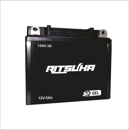 Imagen 1 de 9 de Bateria De Gel Smf Para Moto 12v 4ah 120x61x130 12n5-3b