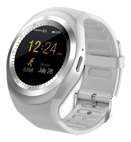 Reloj Inteligente Smartwatch Bluetooh Y1 Blanco Llamadas